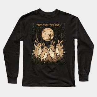 Lunar Bunny Dance Long Sleeve T-Shirt